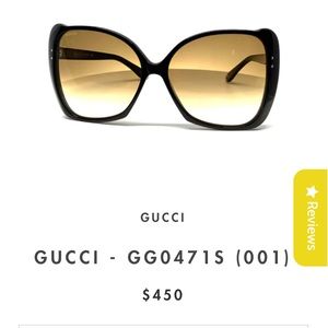 Authentic gucci sunglasses! Brand new!